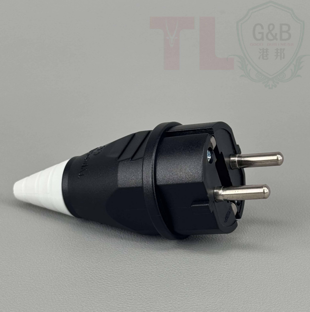 SRT001-136 012欧式二级插头Industrial plug（European)012AA黑色/蓝色