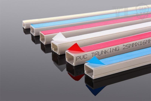 SRT001-119 UPVC Trunking color sticker 3M/PC16*16B(0.55mm)B